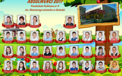 Absolwenci naszego przedszkola 2016-17